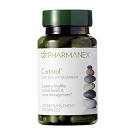 Nu Skin Pharmanex Cortitrol - Cortisol Management Supplement | Natural Ingredients Supplement, Healthy Cortisol Balance Capsule | Mental and Physical Well-Being | Dietary Supplement (60 Capsules)