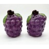 Fruit Shaped Ceramic Salt & Pepper Shaker Set with Green