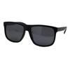 TAC Polarized Sunglasses Classic Square Plastic Frame Unisex UV400 Matte
