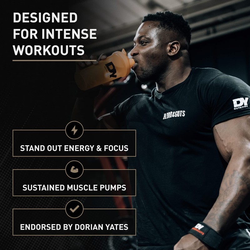 DY Nutrition - Blood and Guts Pre-Workout, 380g (Blueberry)