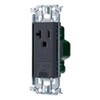 Panasonic WTL19313MH Grounding Outlet, Embedded Earth Terminal, With Metal Frame, 125 V, 15A, 20 A, Matte Gray, Width 1.9 x Depth 1.2 x Height 4.3 inches (48.1 x 30 x 110 mm)