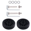 8 Set 50x12mm Luggage Wheels Replacement Wear PU Caster Suitcase