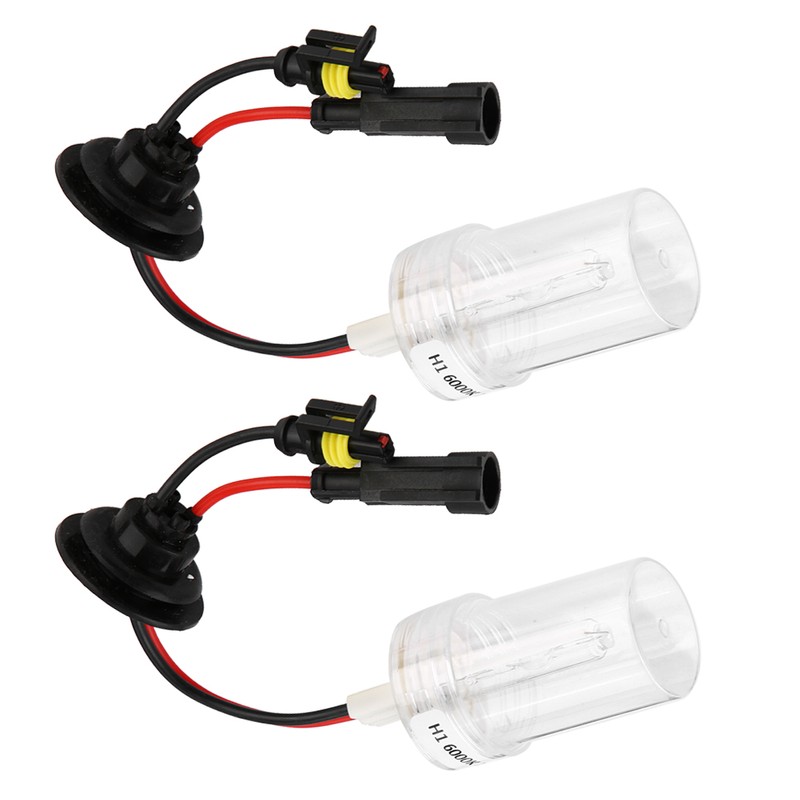 H1 6000K 100W 2PCS High Brightness Xenon Headlight Replacement Bulbs