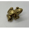 VIE Naturals Miniature Brass Figurines, Frog