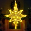 Retisee 24 Inch Lighted Christmas Glitter Bethlehem Star Large LED