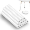 12 PCS Clamp Foam Tubes 16.9 x 1.7 Inch OD