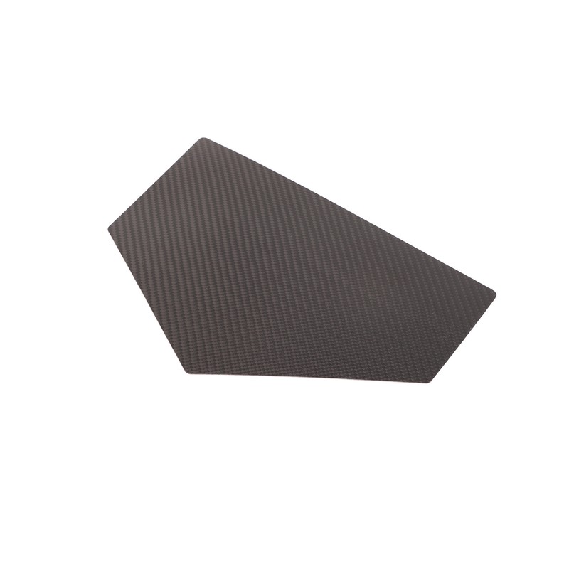 Passenger Seat Storage Box Mat Trim Carbon Fiber Replacement for