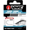VMC Perfect Zander Barbless Red Kevlar Leader Single Hook Zander,