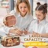 XPJBKC Capybara Pencil Case, Capybara Stationery Set with Compartments, Large