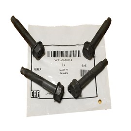 Genuine Exhaust Manifold Catalytic Bolt Set of 4 Compatible with LR3 LR4 Range Rover Sport 05-09 10-13 WYG500041 M8X45MM