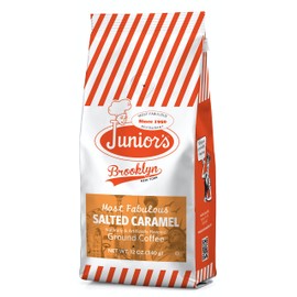 Junior's Most Fabulous Ground Coffee, 12 oz (Salted Caramel, 6 bags)