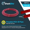 SharkBite 1/2 Inch x 50 Feet Red PEX-B, Made in