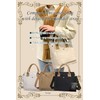 Aquamie Tote Bag, Small, Canvas Bag, Women's, Shoulder Tote, Cross-body,