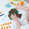 NUOBESTY Addition Subtraction Math Games Teaching Numbers Felt Tree Board