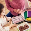 Premier Housewares Lunch Box for Kids, Black, Pink, One Size