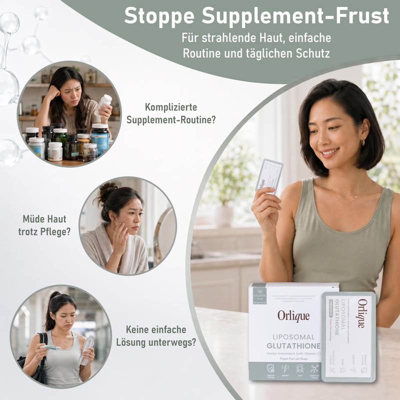 Liposomal Glutathione with Vitamin C - 30 Sachets - 400