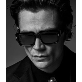 ZIMUSUN Square Frame Sunglasses for Women Men Trendy Chunky Rectangle Sun Glasses Black Shades(2 Pack (Black/Grey+black/Grey))