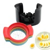 3 in 1 Egg Slicer for Hard Boiled Eggs ‎Multifunctional