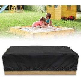 NEVERLAND Sandpit Tarpaulin 155 x 155 x 20 cm Sandpit Cover Tarpaulin Sandpit Cover for Sandpit Dustproof Sandpit Cover Toy Sandpit Cover