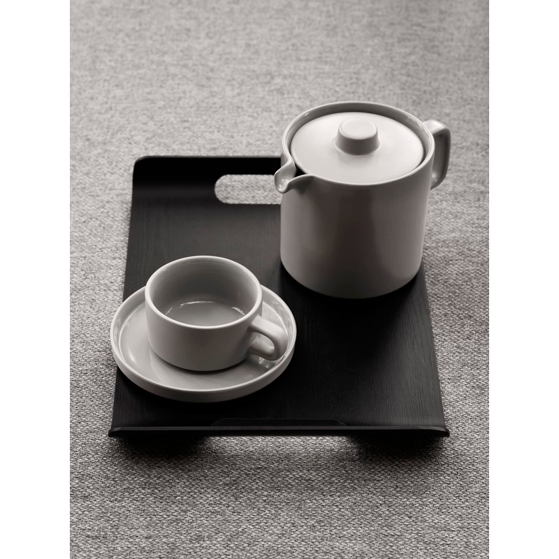 blomus Pilar Teapot High-Quality Ceramic Teapot for Tea and Tea