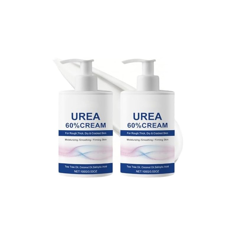 60% Urea Cream, Urea Foot & Hand Cream for Dry