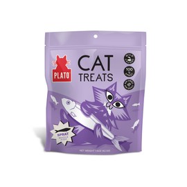 PLATO Pet Treats Air-Dried Cat Treats Baltic Sprat, Grain Free, All Natural, 1.5oz
