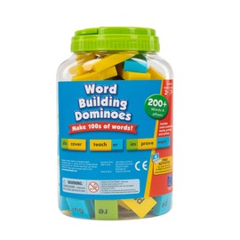Educational Insights Phonics Dominoes. Armado de Palabras, Juego de Armado de Palabras de dominó de Dos Caras para niños de 6 años en adelante, (más de 200 Piezas)