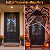 Large Plush Halloween Spider Decoration – Oversized Stuffed Spider Prop