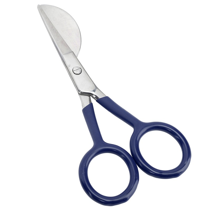 Carpet Scissors Rustproof Stainless Steel Duckbill Scissors Ergonomic Carpet Trimming