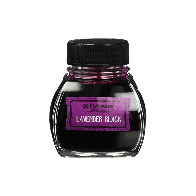 Platinum Fountain Pen, Bottle Ink, Classic 86, Lavender Black, INKK-2000-86