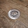 2pz Coladera Baño Acero Inoxidable Anti Olores E Insectos