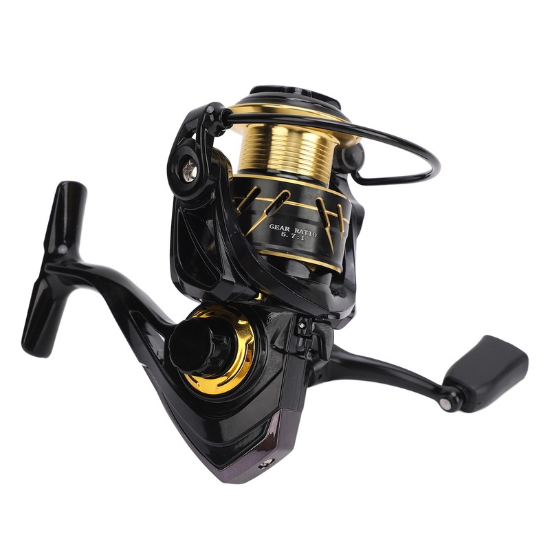 Fishing Reel Powerful Double Rocker Arm Metal Spinning Wheel for