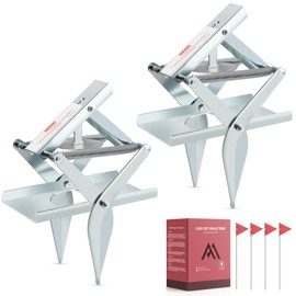 AMVOG Upgrade Mole Scissor Traps, EasySet Mole Traps That Kill, Reusable Gopher Traps for Lawns & Garden,2 Eliminator Traps