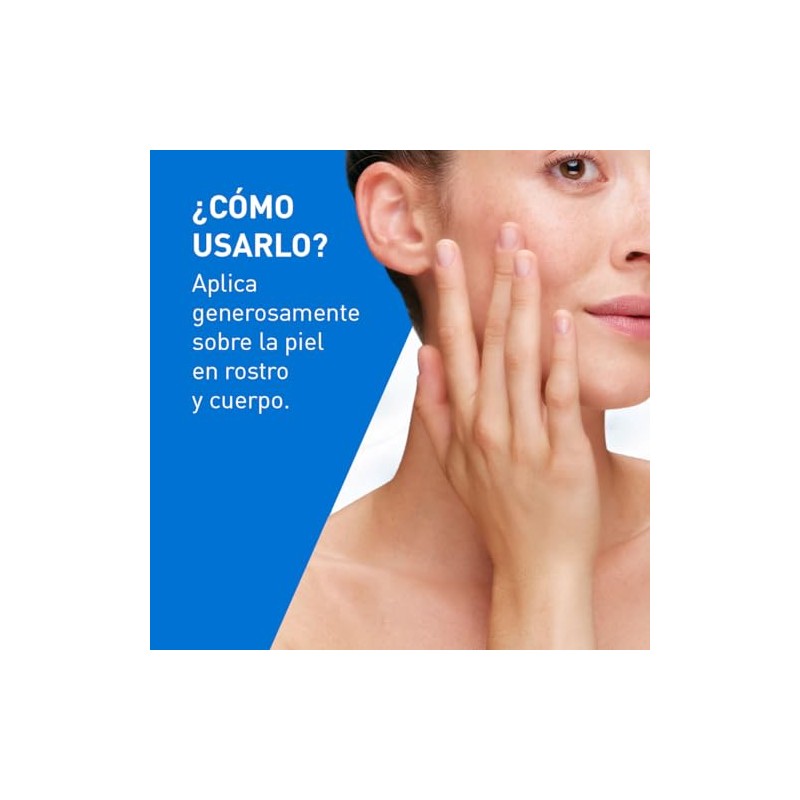 CeraVe Crema Hidratante Facial y Corporal para Piel Seca 454g