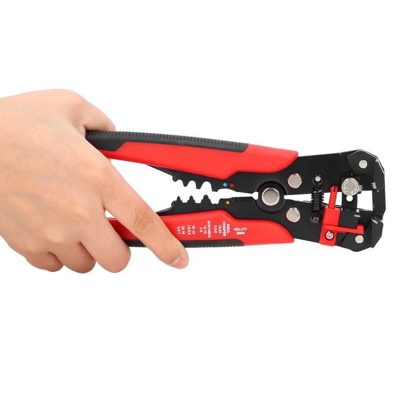 8in Automatic Crimper Plier Wire Cutter Stripping Tool Manual Multifunction