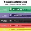 FitBeast Pull Up Band, 40-80 LBS Purple Resistance Band Pull