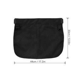 Uplory Gardening Apron Gardening Tools Belt Bag, Tool Belt Pouch, Multi Pocket Waist Belt Bag Fashionable Zipper Closure Tool Waist Pouch for Gardening Hiking