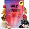 SKY NUTRITION Mushroom Gummies - 10-in-1 Advanced Complex w/Lions Mane,