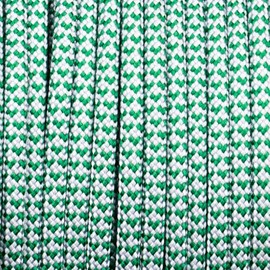 PARACORD PLANET Heart Pattern 550 Paracord – 4mm 7-Strand Nylon Rope for Crafts, Bracelets, Keychains, and Outdoor Use – Strong Survival Cord in Fun Valentine Colors – 10ft to 1000ft Hanks & Spools