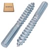 SKIR'CO (10 pcs) Hanger Bolts M8 x 70 mm, Double