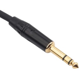 Senor Cable XLR Female to 1/4 Inch (6.35mm) TRS Jack Lead Balanced Signal Interconnect Cable XLR to Quarter inch Patch Cable - (3) Feet