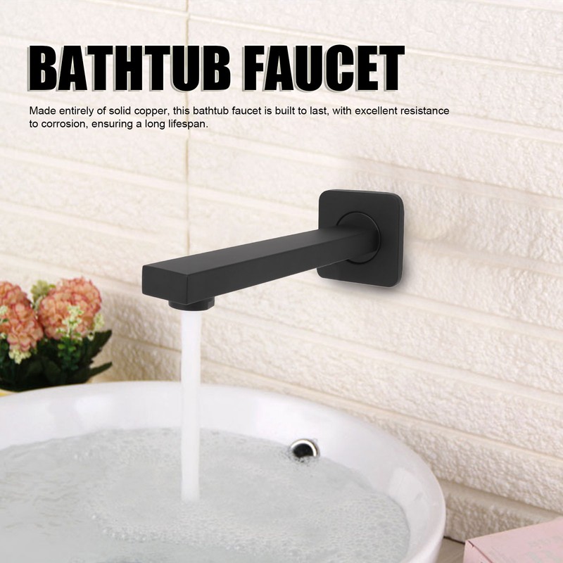Bathtub Faucet Copper Multifunctional Shower Tub Spout Outlet for Bathroom