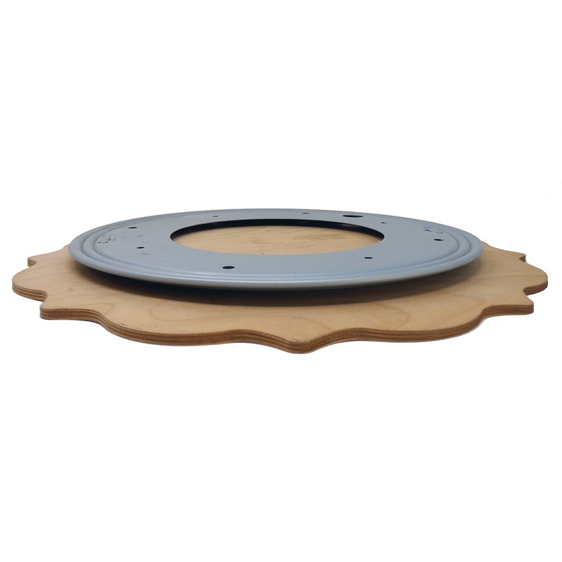 Shepherd Hardware 9549 12-Inch Lazy Susan, 1000-Lb Load Capacity, Metal