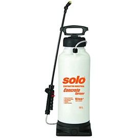 Solo 378 3-Gallon Concrete Tank Sprayer W/Viton Seals and O-Rings, Large Base