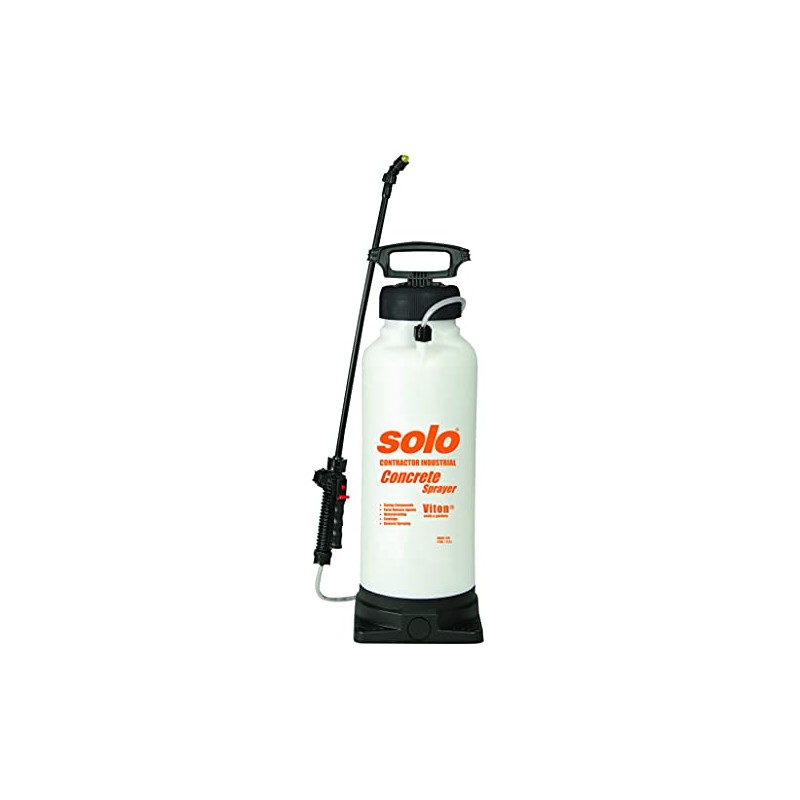 Solo 378 3-Gallon Concrete Tank Sprayer W/Viton Seals and O-Rings,