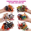 Animal Figures, 74 PCS Realistic Mini Dinosaur Insect Sea Farm