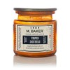 Colonial Candle Pumpkin Shortbread Scented Jar Candle, M. Baker Collection, 2 Wick, 14 oz, Orange
