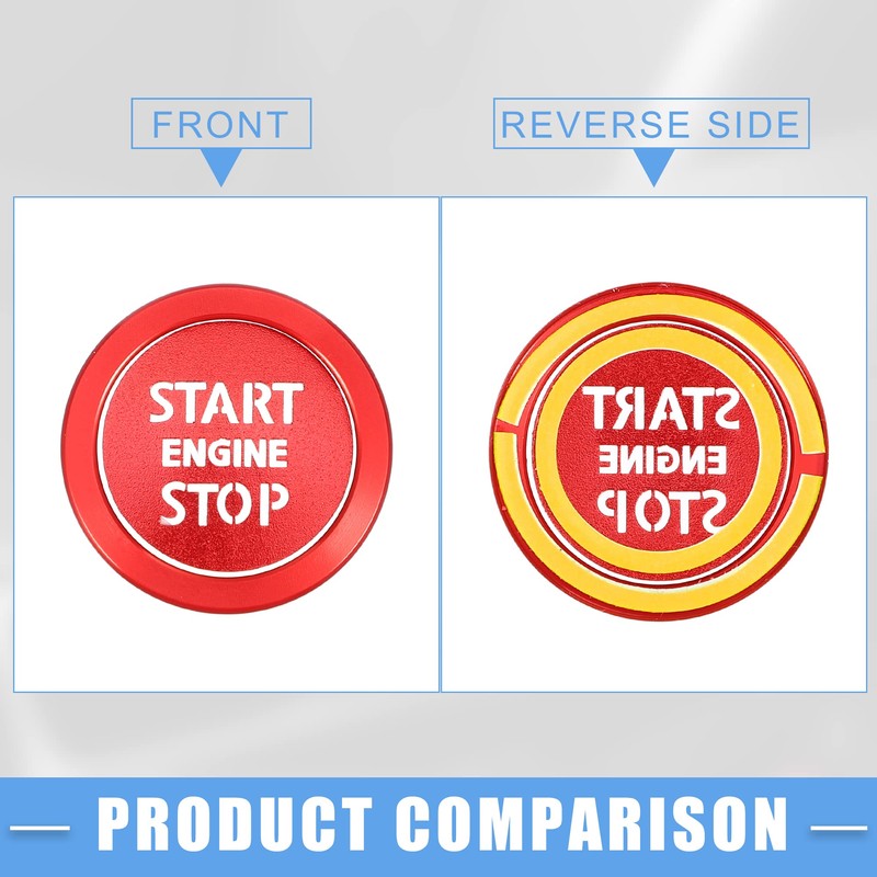 X AUTOHAUX AC Engine Push Button Switch Cover for Nissan