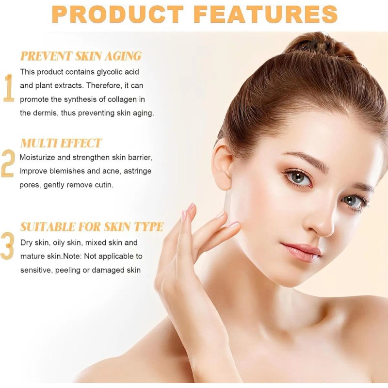 Solución Tonificante De Ácido Glicólico Ordinario, 8 Onzas L