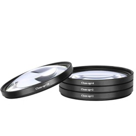 77mm Close-Up Filter Set +1, +2, +4 and +10 for Canon 16-35mm f/4L, 17-40mm, 17-55mm, 24-70mm, 24-105mm, 28-300mm, 70-200mm 2.8 is USM II, 100-400mm, 24mm f/1.4L, 24mm f/2.8 STM, 300mm f/4.0L is